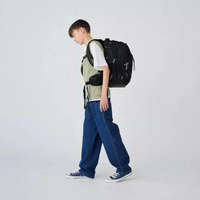 Satch Match School Backpack ninja matrix