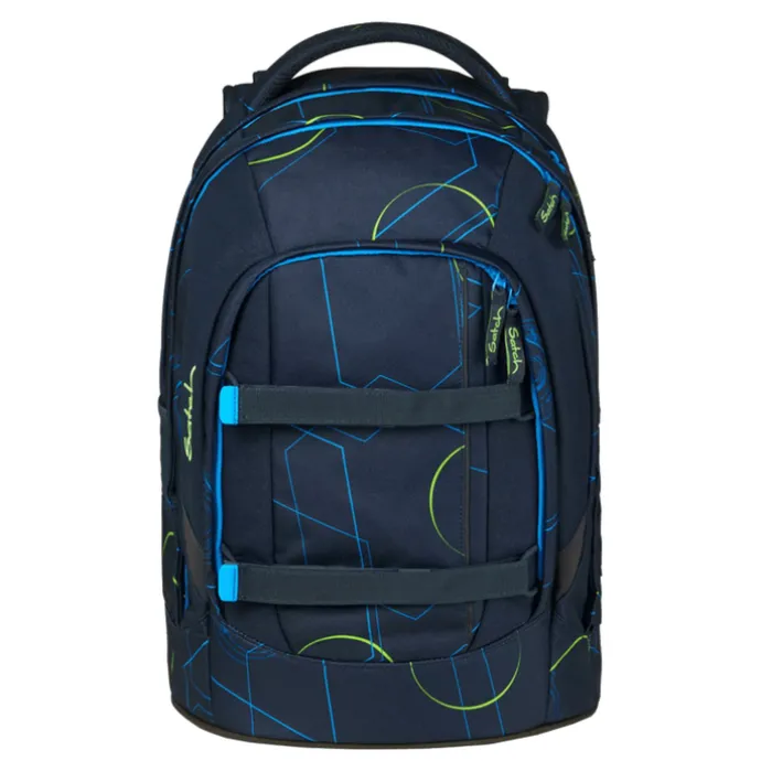 Satch Pack School Backpack blue tech