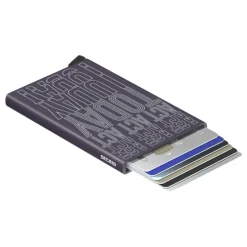 Secrid Cardprotector Laser act today dark purple