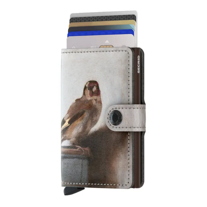 Secrid Miniwallet Art Mauritshuis goldfinch