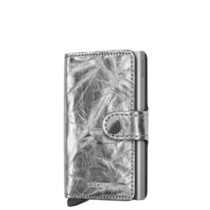 Secrid Miniwallet Crunch silver