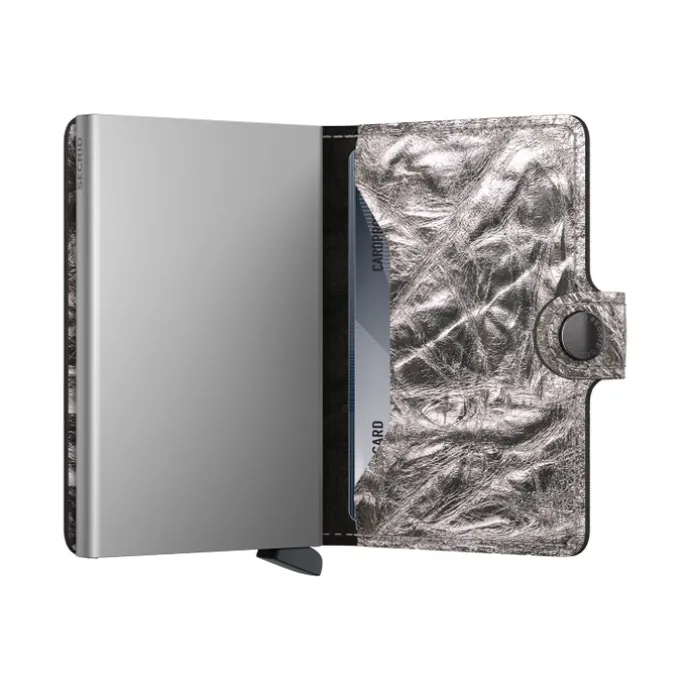 Secrid Miniwallet Crunch silver
