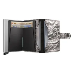 Secrid Miniwallet Crunch silver