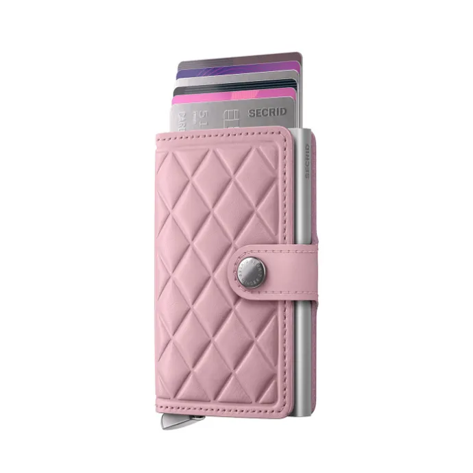 Secrid Miniwallet Emboss Diamond rose