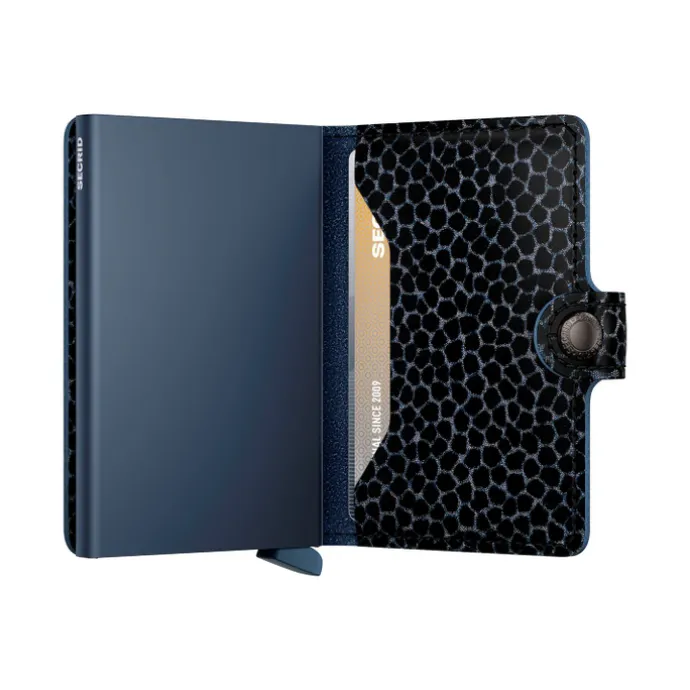 Secrid Miniwallet Giraffina blue