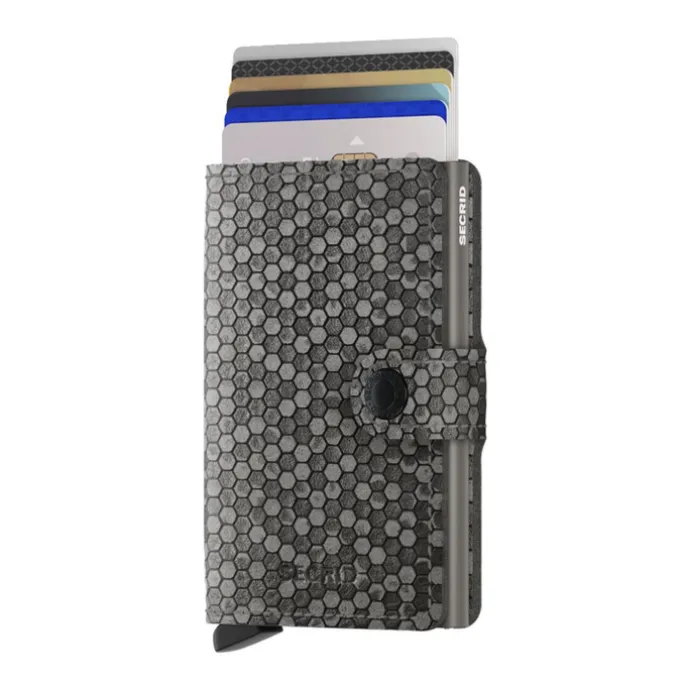 Secrid Miniwallet Hexagon grey