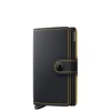 Secrid Miniwallet Matte black ochre