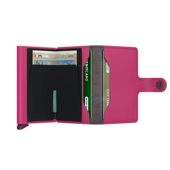 Secrid Miniwallet Portemonnee Yard Powder fuchsia
