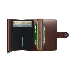 Secrid Miniwallet Portemonnee Dusk dark brown