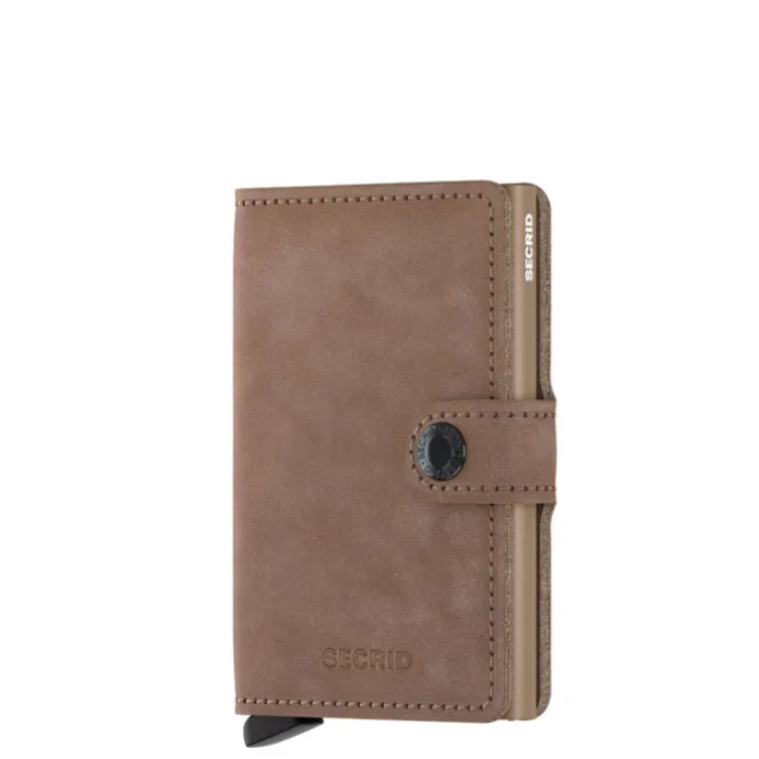 Secrid Miniwallet Portemonnee Vintage taupe