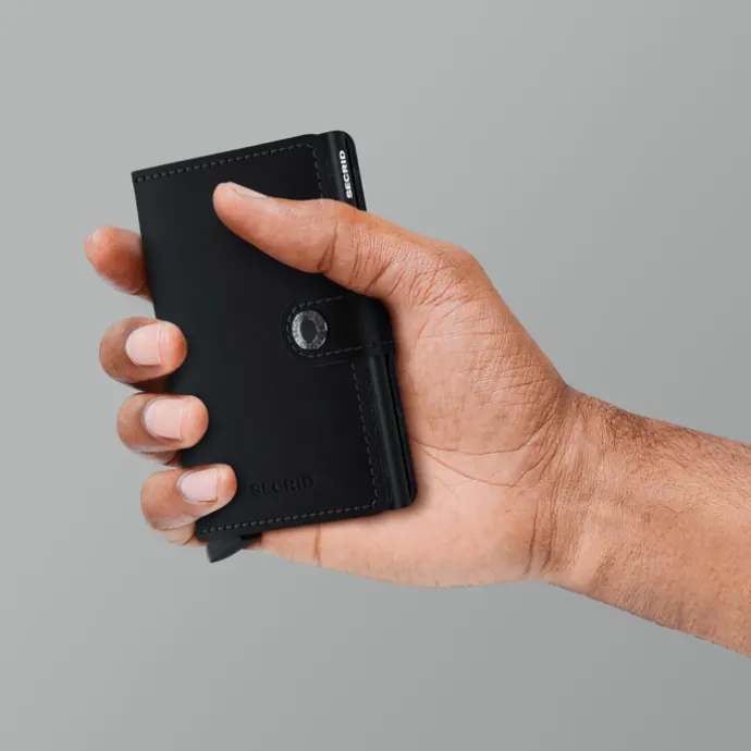 Secrid Miniwallet Portemonnee Matte black