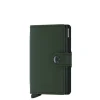 Secrid Miniwallet Portemonnee Matte green / black