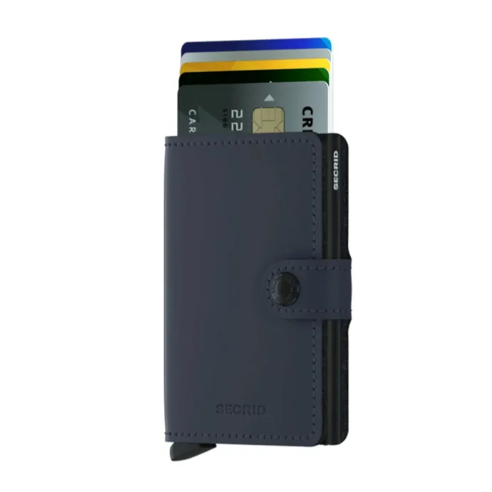 Secrid Miniwallet Portemonnee Matte night blue