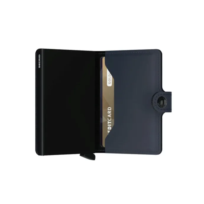 Secrid Miniwallet Portemonnee Matte night blue