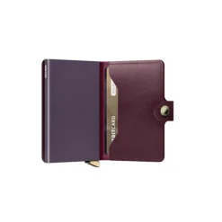 Secrid Miniwallet Portemonnee Dusk bordeaux
