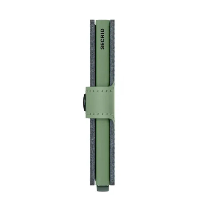 Secrid Miniwallet Portemonnee Yard Powder pistachio