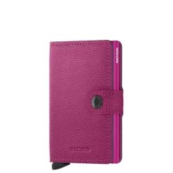 Secrid Miniwallet Portemonnee Crisple fuchsia