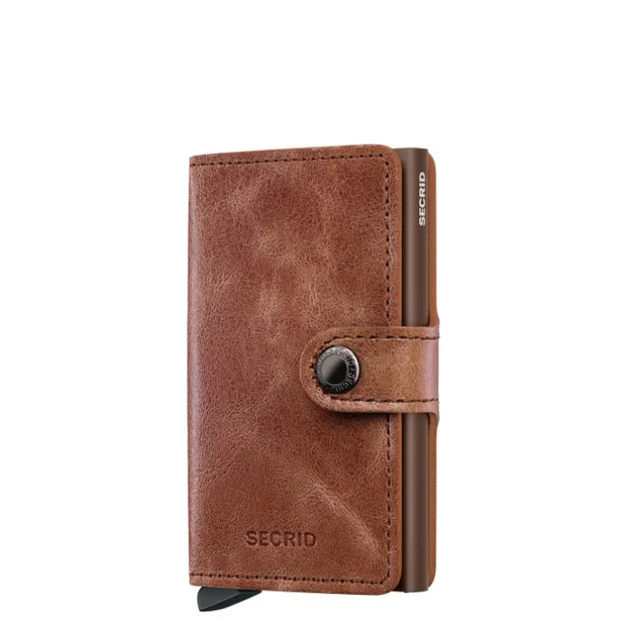 Secrid Miniwallet Vintage cognac-brown