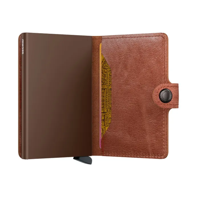 Secrid Miniwallet Vintage cognac-brown