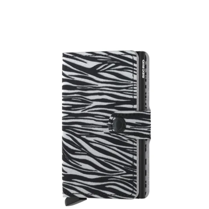 Secrid Miniwallet Zebra light grey