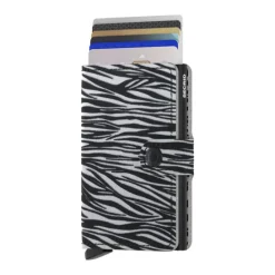 Secrid Miniwallet Zebra light grey