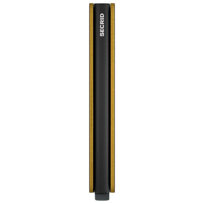 Secrid Slimwallet Matte black ochre