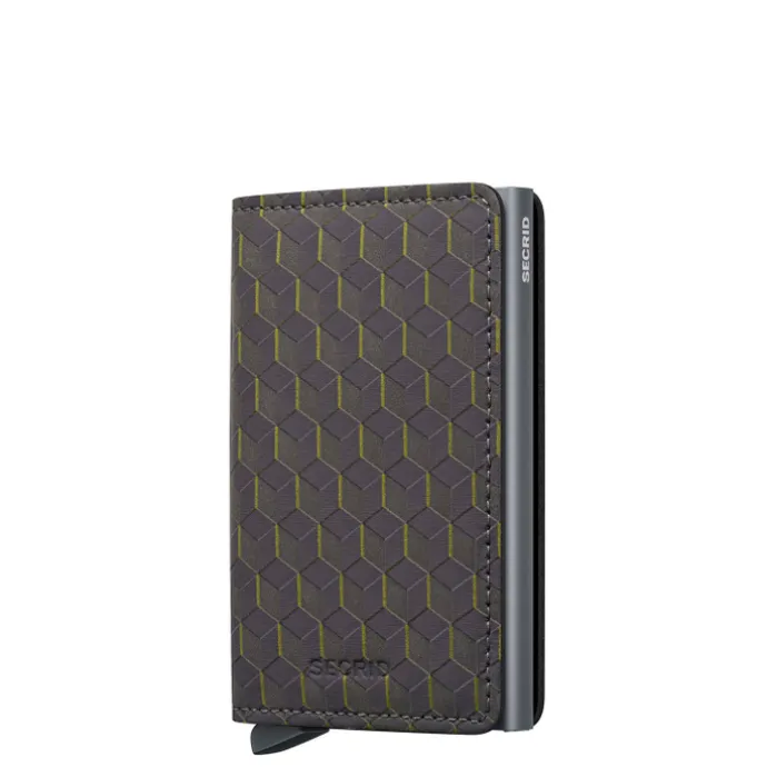 Secrid Slimwallet Optical grey-yellow