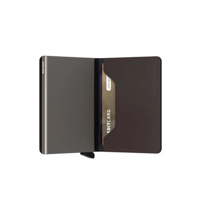Secrid Slimwallet Portemonnee Matte truffle