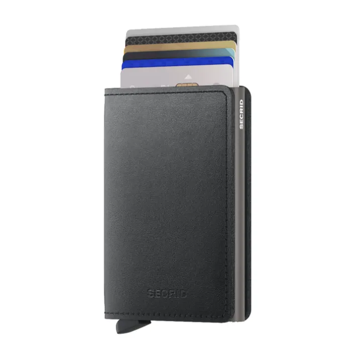 Secrid Slimwallet Portemonnee Mirum Plant-Based black