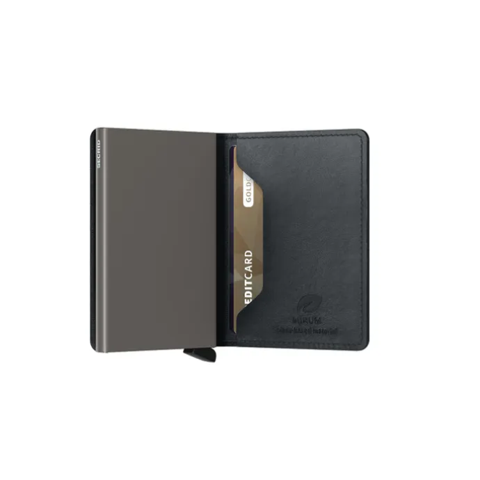 Secrid Slimwallet Portemonnee Mirum Plant-Based black
