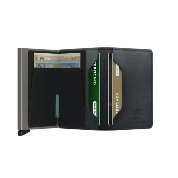 Secrid Slimwallet Portemonnee Mirum Plant-Based black