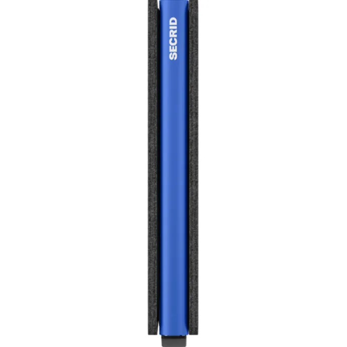 Secrid Slimwallet Portemonnee Matte black & blue