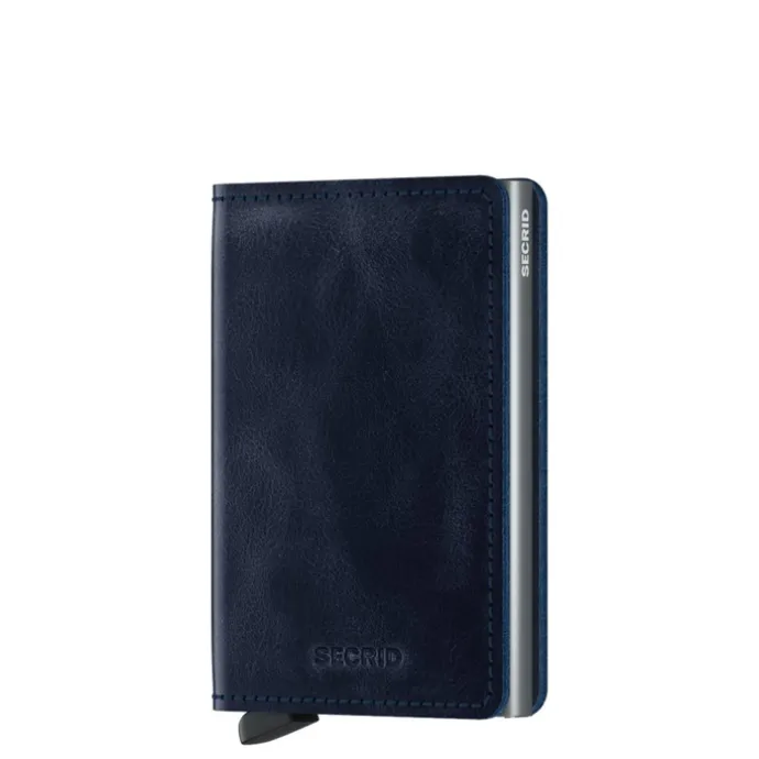 Secrid Slimwallet Portemonnee Vintage blue