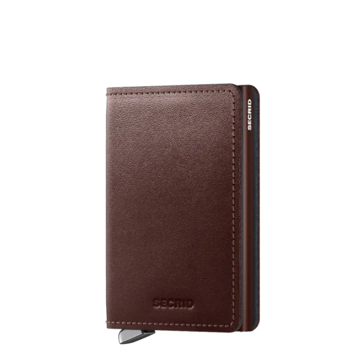 Secrid Slimwallet Portemonnee Dusk dark brown