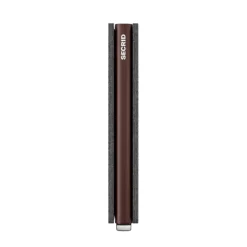 Secrid Slimwallet Portemonnee Dusk dark brown