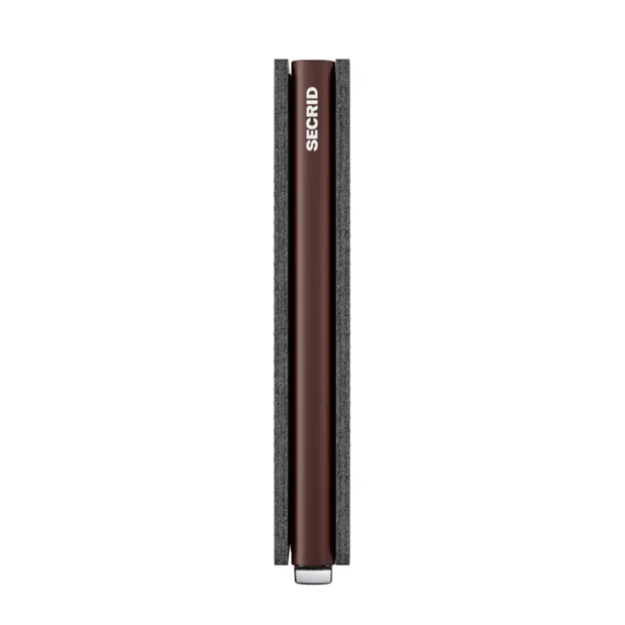 Secrid Slimwallet Portemonnee Dusk dark brown