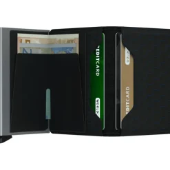 Secrid Slimwallet Portemonnee Optical black & titanium