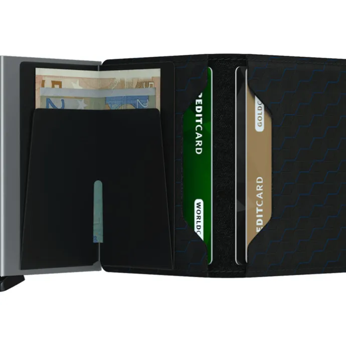 Secrid Slimwallet Portemonnee Optical black & titanium