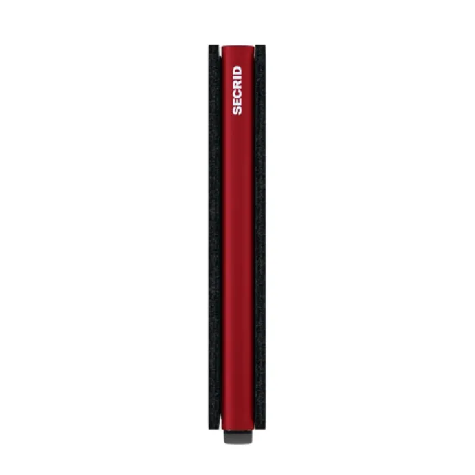 Secrid Slimwallet Portemonnee Matte black & red