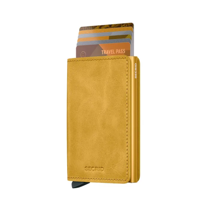 Secrid Slimwallet Vintage yellow