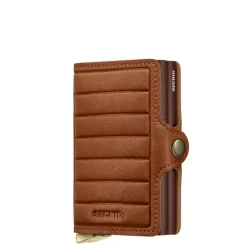 Secrid Twinwallet Emboss Lines cognac