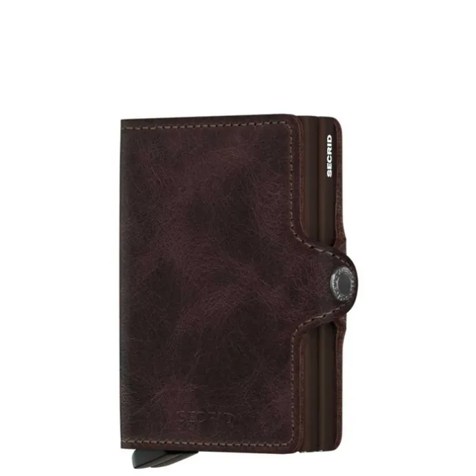 Secrid Twinwallet Portemonnee Vintage chocolate