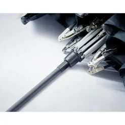 Senz Automatic Deluxe Opvouwbare Stormparaplu pure black