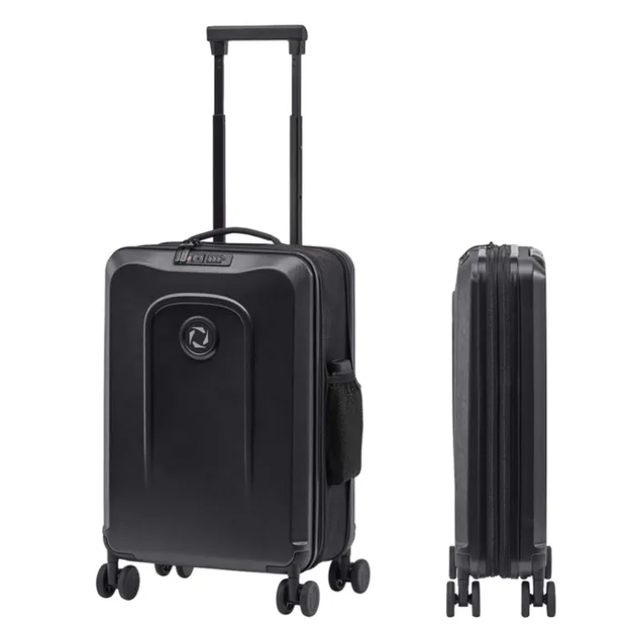 Senz Foldaway Carry On Trolley 55 pure black