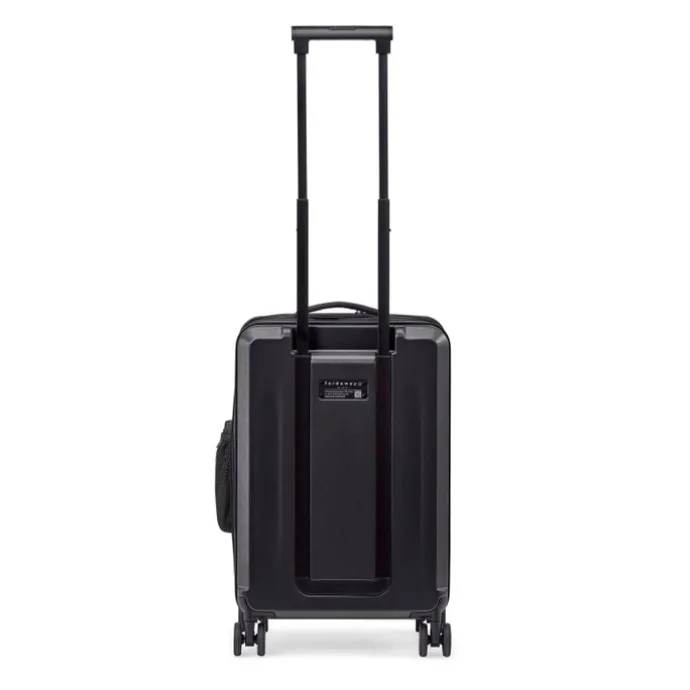 Senz Foldaway Carry On Trolley 55 pure black