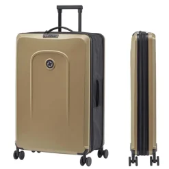 Senz Foldaway Check-In Trolley Large champagne brown