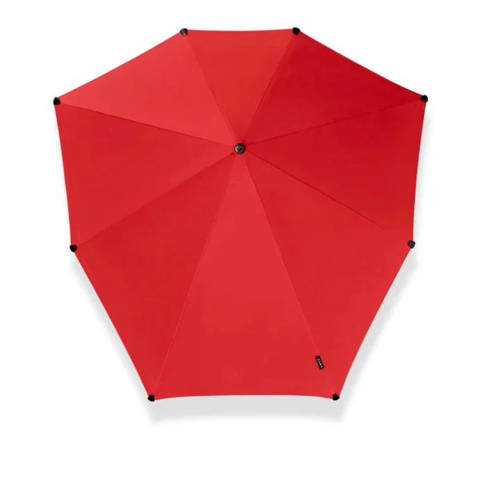 Senz Large Stick Stormparaplu passion red