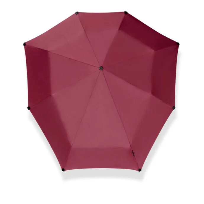 Senz Manual Opvouwbare Stormparaplu rose wine