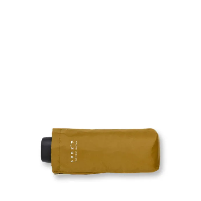 Senz Micro Foldable Storm Umbrella golden palm