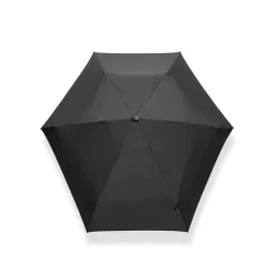 Senz Micro Manual Opvouwbare Stormparaplu pure black